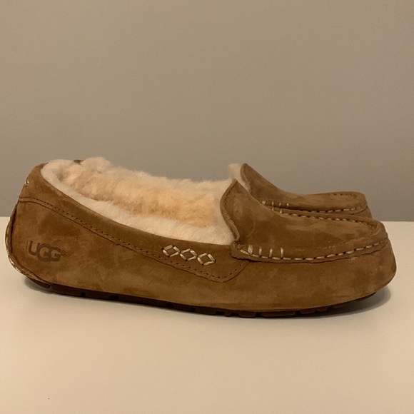 UGG Ainsley Chestnut Slip On Flat Size 6 - Picture 4 of 7